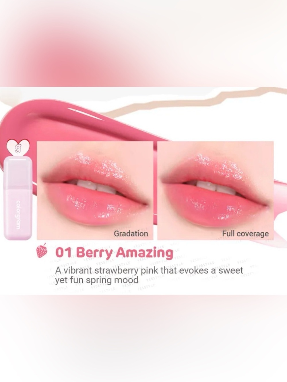 New in box Colorgram Juicy Drop Tint Lip Tint - Berry Amazing